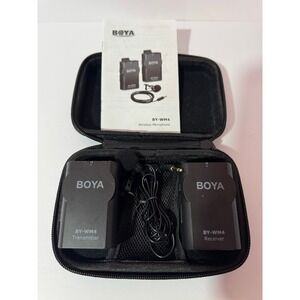 BOYA BY-WM4 Wless Lavalier Mic System Transmitter Receiver Kit - Parts/Fix Only